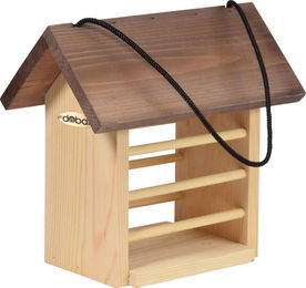 dobar Meisenknödelhalter Vogelhaus aus FSC Kiefernholz Braun – Bild 1 von 10