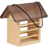 Produktbild von dobar Meisenknödelhalter Vogelhaus aus FSC Kiefernholz Braun