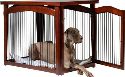 Produktbild von dobar Multifunktions Hundekäfig mit Tischoberfläche Größe L