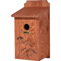 Produktbild von dobar Nistkasten Haussperling aus Holz für Wildvögel Braun