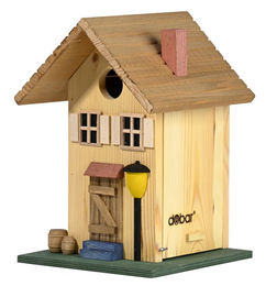 Produktbild von Dobar Nistkasten Onkel Bob aus Holz in Natur 18,5 x 19 x 27,3 cm