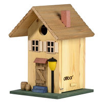 Produktbild von Dobar Nistkasten Onkel Bob aus Holz in Natur 18,5 x 19 x 27,3 cm