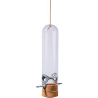 Produktbild von dobar Premium Futtersäule Glas-Pickbar aus Glas transparent zum Aufhängen
