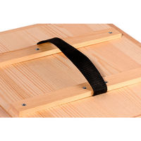 Produktbild von DOBAR Transporthilfe für ca. 10 Holz-Rähmchen aus Naturholz bunt