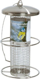 DOBAR Vogelfuttersäule aus Metall in Silber zum Aufhängen – Bild 1 von 4
