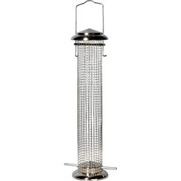 dobar Vogelfuttersäule XL aus Metall in Silber – Bild 1 von 13