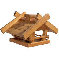 Produktbild von DOBAR Vogelhaus aus Holz für den Garten in Braun