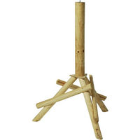 Produktbild von DOBAR Vogelhaus aus Naturholz in Braun