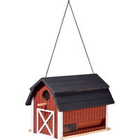 Produktbild von DOBAR Vogelhaus Katthult aus Holz in Rot 21 x 23,5 x 31,5 cm