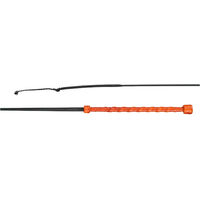 Produktbild von Döbert Dressiergerte aus Leder in Orange 130 cm