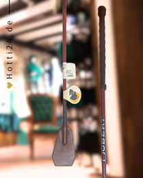 Produktbild von Döbert Springgerte mit Wellengriff aus Leder in Braun 50 cm