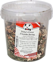 Produktbild von Doby G'sunde Beilag mit Grünzeug Nassfutter Nahrungsergänzung 900 g