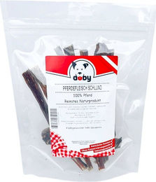 Doby Naturkaukartikel Pferdefleisch Schlund ohne Konservierungsstoffe 100 g – Bild 1 von 2