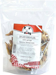 Doby Trockenfleisch Geflügelfleisch Flügel ohne Farb- und Aromastoffe 250 g – Bild 1 von 2