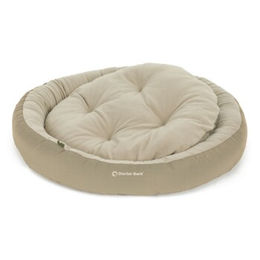 Doctor Bark Bio Hundekissen aus Baumwolle in Braun Beige Größe L – Bild 1 von 2