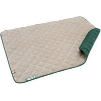 Produktbild von Doctor Bark Fleece Wendedecke für Hunde beige grün Größe L