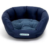 Produktbild von Doctor Bark Hundebett aus Fleece in Blau