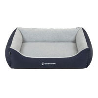 Produktbild von Doctor Bark Hundebett GreenLabel Blau Größe L aus Polyester