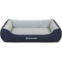 Produktbild von Doctor Bark Hundebett GreenLabel Blau Größe M aus Polyester
