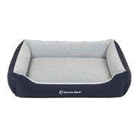 Produktbild von Doctor Bark Hundebett GreenLabel Blau XL aus Polyester