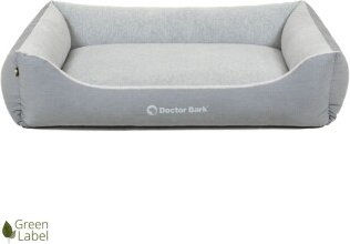 Doctor Bark Hundebett GreenLabel Grau XL aus Polyester – Bild 1 von 3