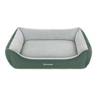 Produktbild von Doctor Bark Hundebett GreenLabel grün Größe L aus Polyester