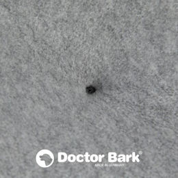 Produktbild von Doctor Bark Hundebett Mini aus Fleece Grau Größe S