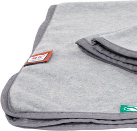 Doctor Bark Hundedecke aus Fleece in Grau Größe L – Bild 1 von 4