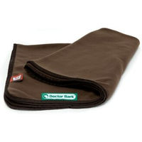 Produktbild von Doctor Bark Hundedecke Fleece Braun Größe L