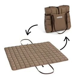 Doctor Bark Hundedecke Transportbox wasserabweisend Beige Braun XL – Bild 1 von 2
