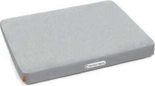 Produktbild von Doctor Bark Hundematratze aus Fleece Grau Größe M