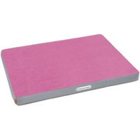 Produktbild von Doctor Bark Hundematratze aus Fleece in Rosa Größe L für Senior Hunde