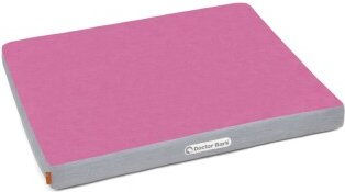 Doctor Bark Hundematratze aus Fleece in Rosa Größe M für Senior Hunde – Bild 1 von 3