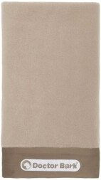 Produktbild von Doctor Bark Hundematratze Cover aus Fleece in Braun/Beige Größe M