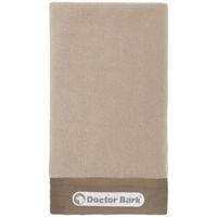 Produktbild von Doctor Bark Hundematratze Cover aus Fleece in Braun/Beige Größe M