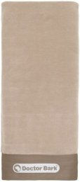 Produktbild von Doctor Bark Hundematratze Cover aus Fleece in Braun Beige Größe XL