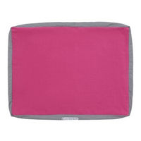 Produktbild von Doctor Bark Hundematratze Cover Fleece Rosa Größe M