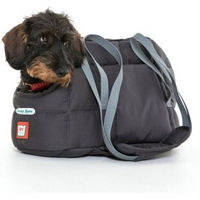 Produktbild von Doctor Bark Hundetragetasche Transportbox Grau Größe L