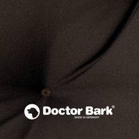 Produktbild von Doctor Bark Lounge-Kissen für Hunde in Schwarz zur Unterstützung von Gelenken und Knochen sowie allergikerfreundlich