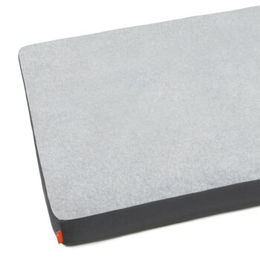 Doctor Bark Orthopädische Hundematratze mit Fleece-Liegefläche Grau Größe L – Bild 1 von 3