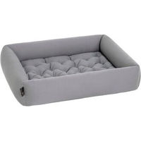 Produktbild von Doctor Bark Pointer Hundebett aus Baumwolle Grau Größe L