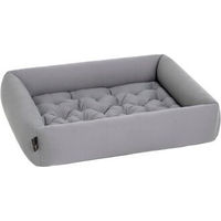 Produktbild von Doctor Bark Pointer Hundebett aus Baumwolle Grau Größe M