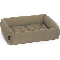 Produktbild von Doctor Bark Pointer Hundebett aus Baumwolle sandbraun Größe M