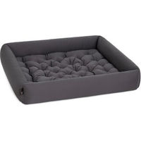 Produktbild von Doctor Bark Pointer Hundebett Grau XXL aus Baumwolle für Gelenke
