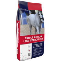 Produktbild von Dodson & Horrell Triple Action Low Starch Müsli für Pferde zur Unterstützung von Muskelaufbau und Magen-Darm-Funktion