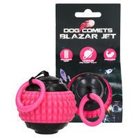 Produktbild von Dog Comets Blazar Jet Hundespielzeug Ball aus TPR in Rosa