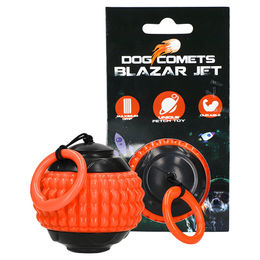 Dog Comets Blazar Jet Wurfspielzeug für Hunde aus TPR in Orange – Bild 1 von 8