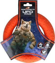 Dog Comets Frisbee UFO Ring Orange aus TPR für Hunde – Bild 1 von 5