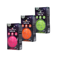 Produktbild von Dog Comets Helix Hundespielzeug Ball aus TPR in Orange von Holland Animal Care
