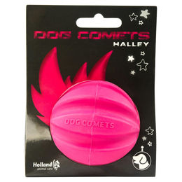 Dog Comets Hundespielzeug Ball Halley aus Naturkautschuk Rosa – Bild 1 von 8
